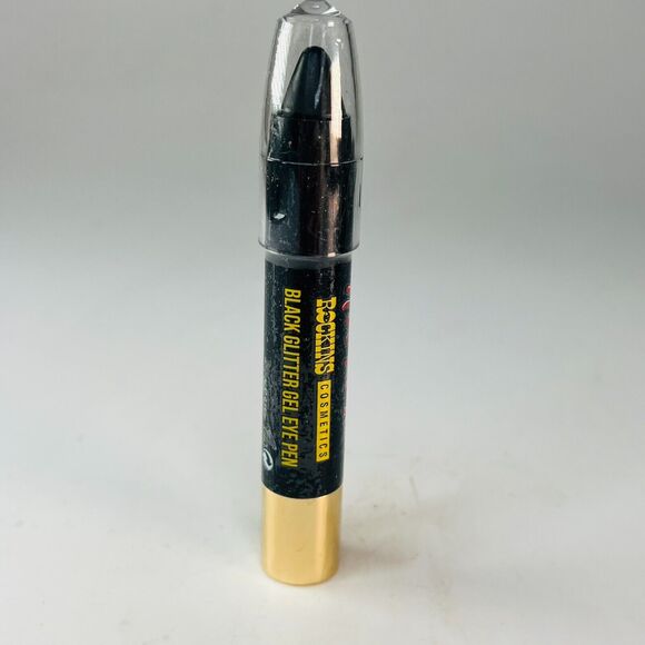 Rockins Cosmetics Hot Mess Threesome Eye Pens Glitter Blue Green Black .14oz NIB - Picture 6 of 6